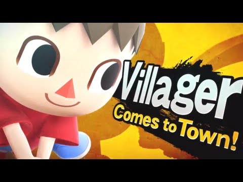 Super Smash Bros 3DS/Wii U - Villager in Super Smash Bros!