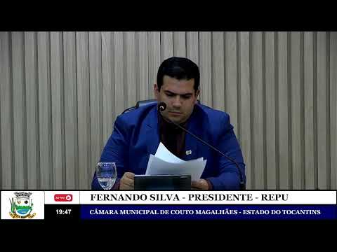 045ª Sessão Legislativa da 14ª Legislatura da Câmara Municipal de Couto Magalhães-TO