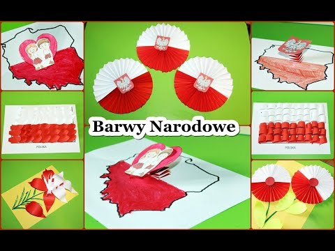 Święto Niepodległości - prace plastyczne / paper craft, paper tricks, paper kids art