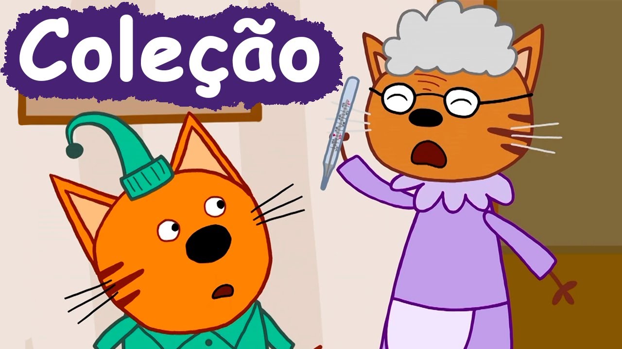 Kid-E-Cats em Portugues | Coleção dos episódios | Desenhos para crianças