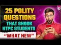 RRB NTPC Graduate Level Toughest Polity Questions