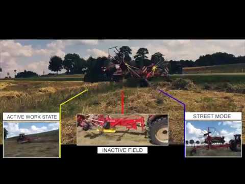 farmCounter Mounted On Pöttinger Windrower