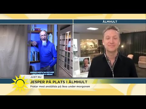 Jesper på plats i Älmhult: ”Folk från hela världen har kommit hit” - Nyhetsmorgon (TV4)