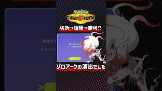 切断もゾロアークの幻影だった