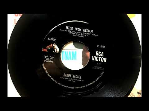 Letter From Vietnam , SSgt Barry Sadler , 1966