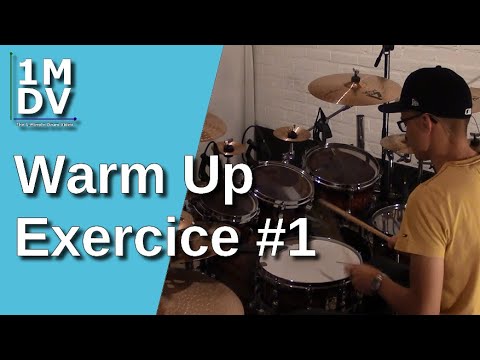 1MDV - The 1-Minute Drum Video #52 : Warm up Exercice #1
