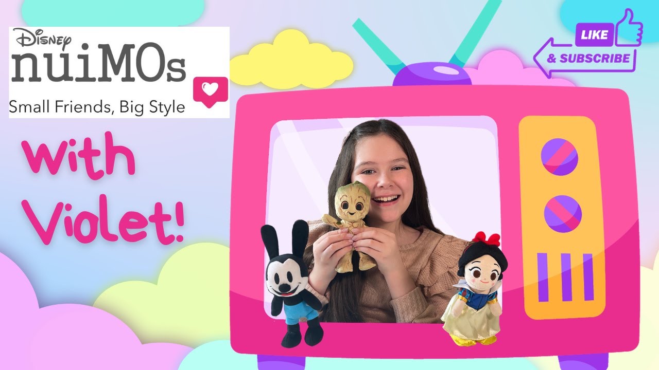 Disney nuiMOs Groot, Snow White and Oswald Plush Toys by Disney Store! | inJoy with Violet