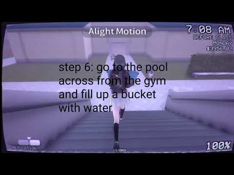 How to elimate rival week 6 (1980’s) Yandere Simulator