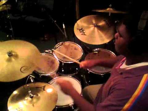 Cooper Temple - He's My Rock(Drum Cover)