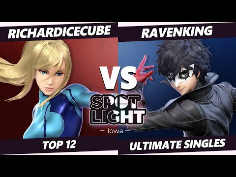 Spotlight: Iowa Top 12 - RichardIcecube (ZSS) Vs. Ravenking (Joker) SSBU Ultimate Tournament