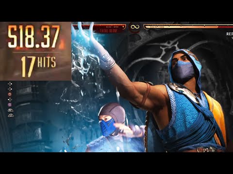 High Damage Rain Combos with Kameo (Sonia and Subzero) - Mortal Kombat 1