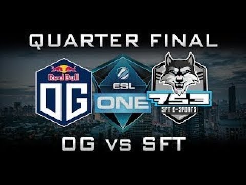 OG vs SFT ESL One Hamburg Major 2017 EU Highlights Dota 2