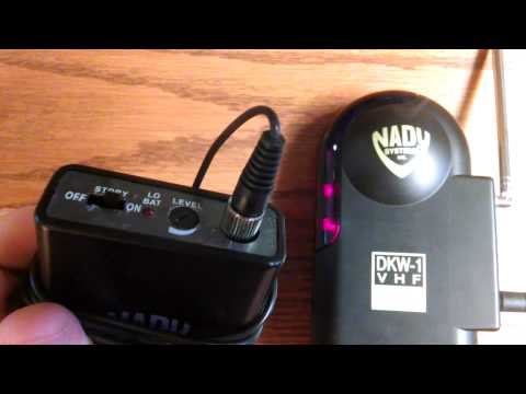 Nady Wireless System for edTPA video recording.