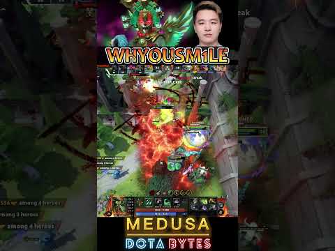 Rampage Alert 😎: Medusa rampage by Whyousm1Le of PSG.LGD 🔥 #dota2