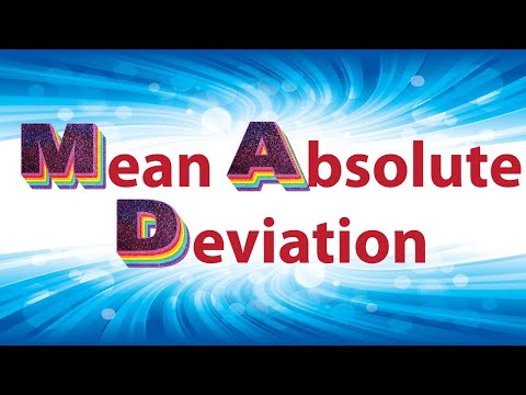 Mean Absolute Deviation (MAD) | Learn to Calculate MAD in a Minute