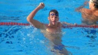 "The Albatross" Michael Gross Wins 200m Freestyle Gold - Los Angeles 1984 Olympics