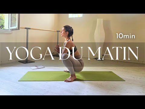 10 MIN MORNING YOGA - routine to wake up the whole body! ☀️