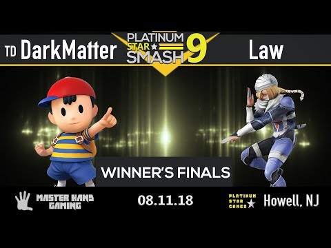 Platinum Star Smash 9 - TD | DarkMatter (Ness, G&W) vs Law (Sheik) - Winner's Finals