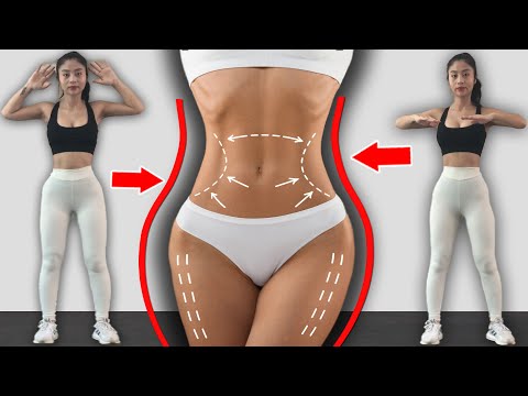 1-Minute Standing Exercises To Lose Belly Fat🔥Abs Workout🔥30 Min Per Day