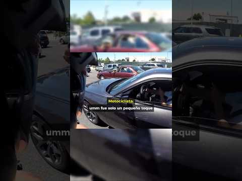 Golpeó su retrovisor y pasó esto 😱 #shorts (Ben's garage: YT)