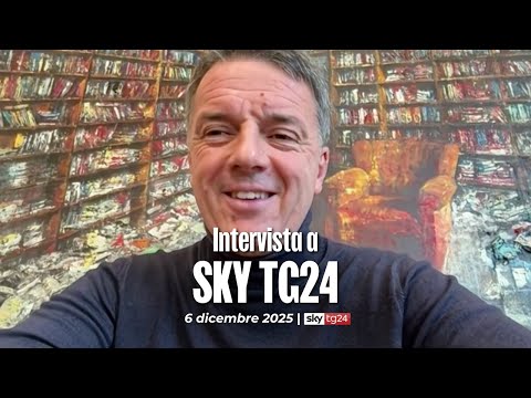 Matteo Renzi ospite a SKY TG24 | 6/12/2025