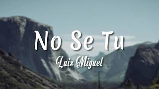 No sé tú - Luis Miguel ( Letra + vietsub )