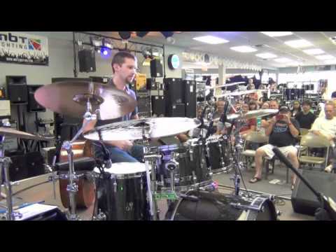 Jeff Jones Drum Solo from a Drum Clinic @ The Music Store in Tulsa, OK