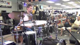 Jeff Jones Drum Solo from a Drum Clinic @ The Music Store in Tulsa, OK