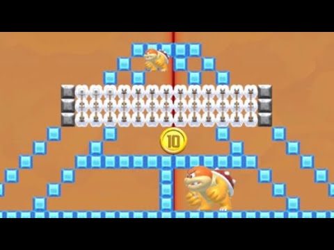 Olympic games, Tennis by GreenStarC 🍄 Super Mario Maker 2 #aei 😶 No Commentary