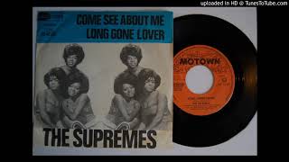 Motown 45: The Supremes &quot; Long Gone Lover&quot; Motown Dutch Picture Sleeve 1964