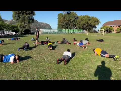 At-Home Personal Training video.
