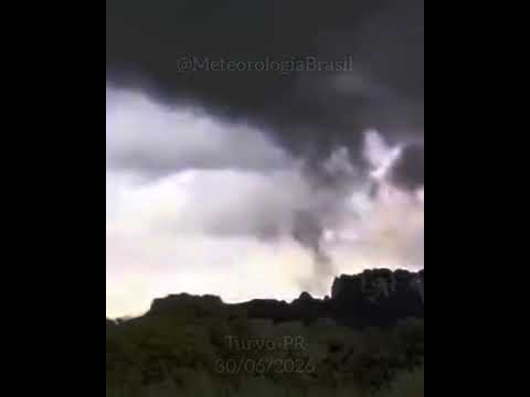 Tornado em Turvo-PR (30/06/2026)