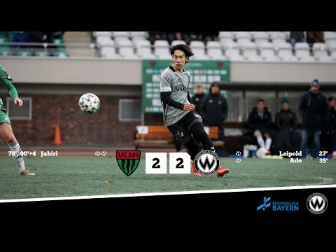 24. Spieltag: 1. FC Schweinfurt 05 - SV Wacker Burghausen (Saison 2021/2022)