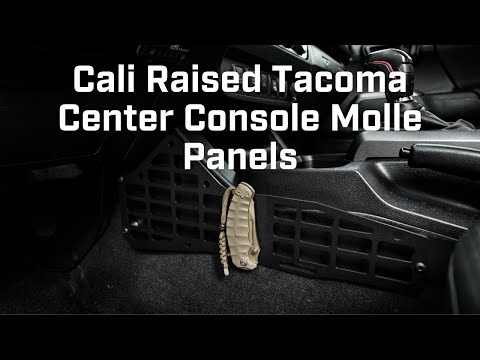 Cali Raised Tacoma Center Console Molle Panel