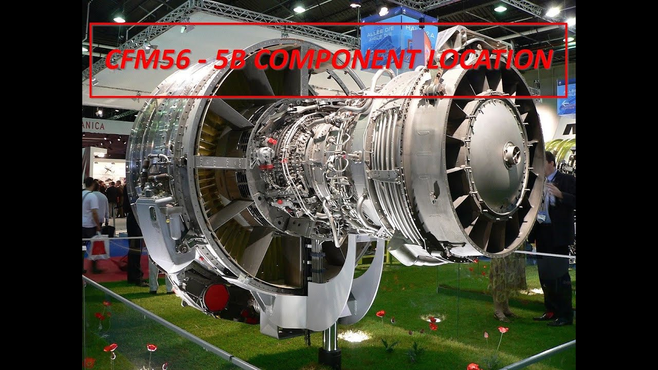 ATA 70's CFM 56   5B Component location  PART1/2  Airbus  A320    Training Videos