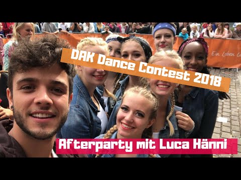 DAK Dance Contest 2018 🏆🧡 || Die Mädels feiern mit Luca Hänni 🕺🏻💃🏻🎊🎉