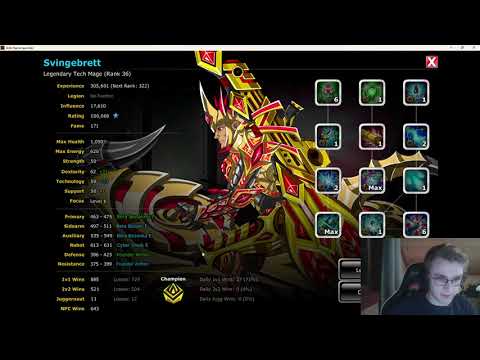 Epic Duel - 1v1 Tech Mage DEX - Shark Build (75%+ win)