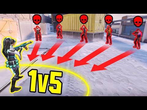 When you have to 1v5 against all odds..