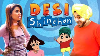 Desi Shinchan | If Shinchan was Punjabi | SahibNoor Singh