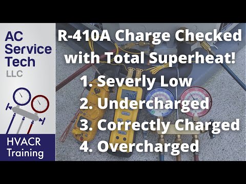 Refrigerant Charging Checking the R 22 Refrigerant Charge on AC Condensor Subcooling Method