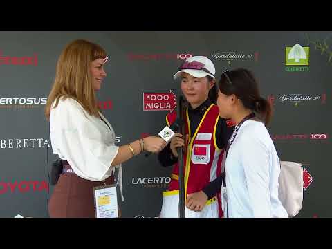 Interview Yiting JIANG (CHN) Bronze Medal - Skeet Women - 2023 Lonato (ITA) - ISSF World Cup Shotgun