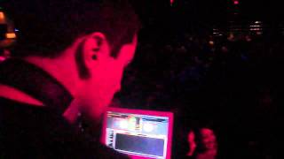 DJ Morse Code spins Kadis 