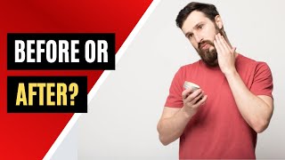 Does Beard Balm Go Before Or After Straightening? | Beard Care