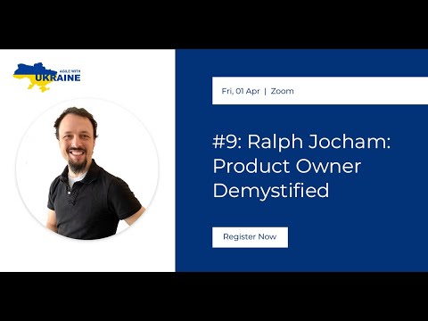 Ralph Jocham: Product Owner Demystified