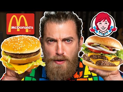 Rhett And Link Pit McDonald's And Wendy's Against Each Other To See Which Actually Tastes Better