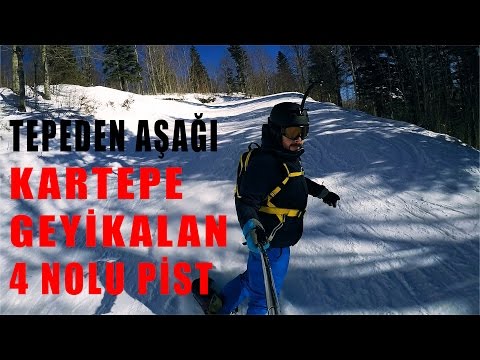 Kartepe - Geyikalan Lifti - 4 Numaralı Pist (Tepeden Aşağı) - 06 Aralık 2016