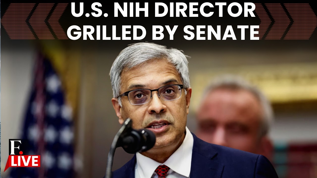 US Senate LIVE: NIH Director Jay Bhattacharya Testifies to Senate Committee | US Healthcare