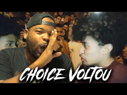 Negão da Reação - Choice vs Neo na Batalha do Coliseu ( CHOICE VOLTOU E COM VONTADE)