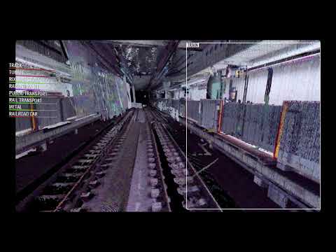 The 3D Scanned Subway in Shibuya Tokyo