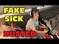 Kid Temper Tantrum FAKING Sick To Play Season 6 Fortnite Instead Of Going To School - BUSTED